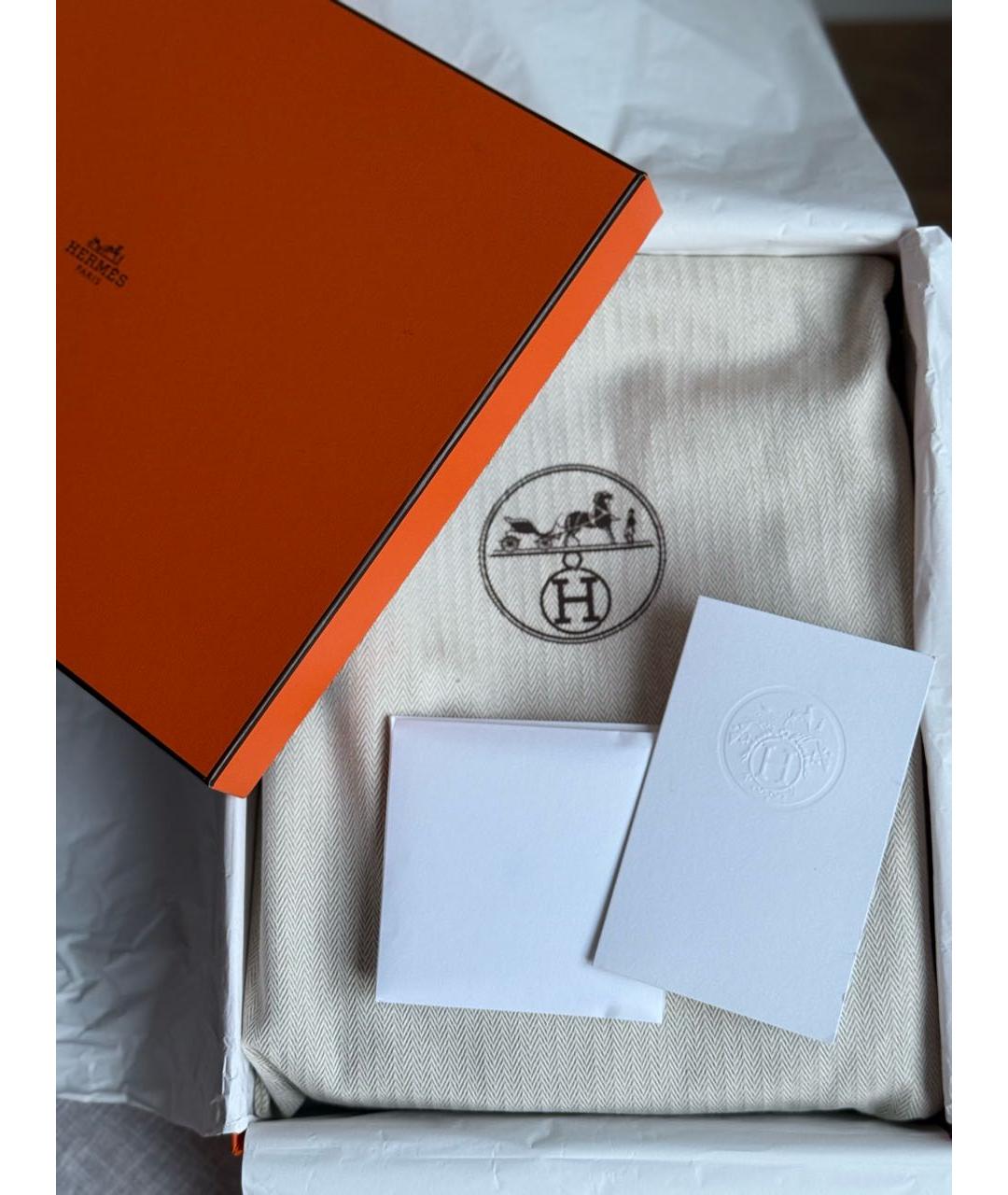 HERMES Антрацитовая кожаная сумка через плечо, фото 8