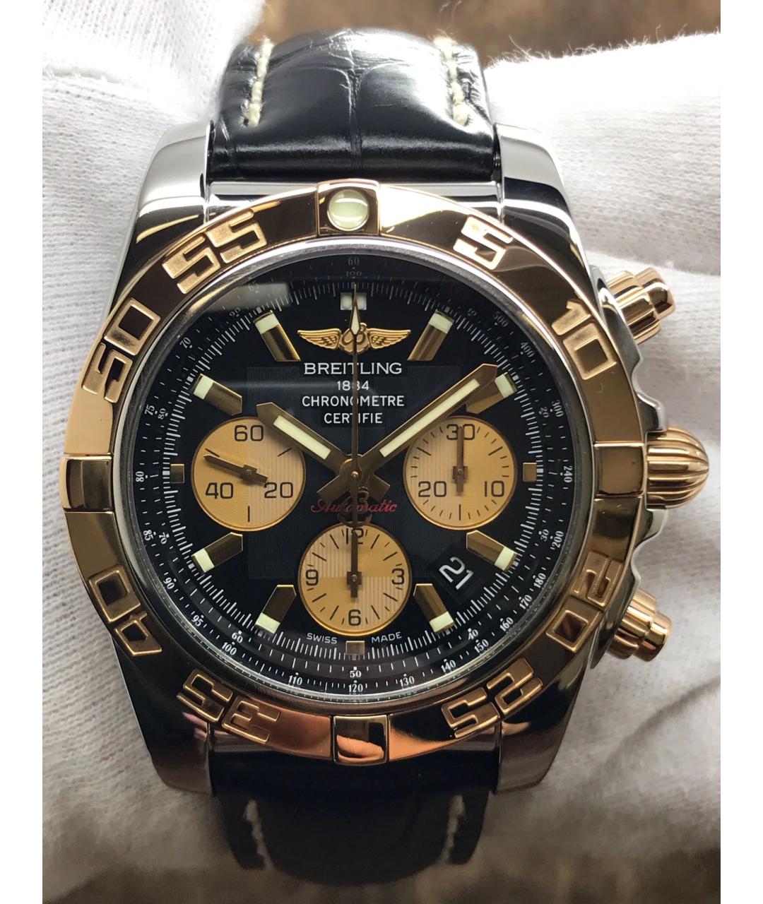 BREITLING Золотые часы из розового золота, фото 2