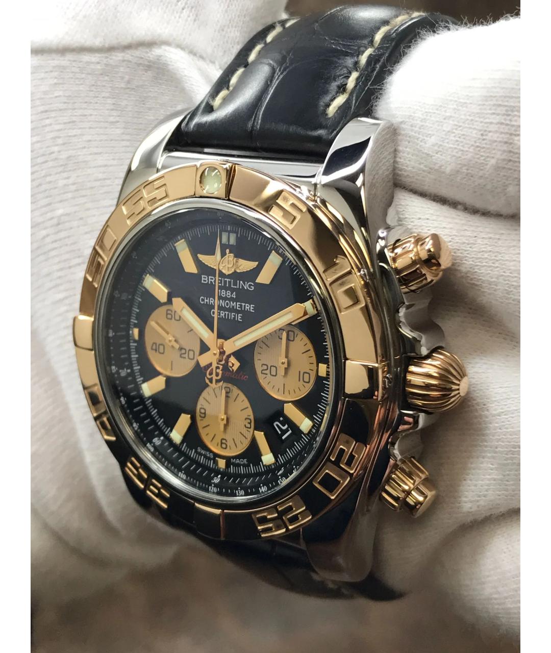 BREITLING Золотые часы из розового золота, фото 3