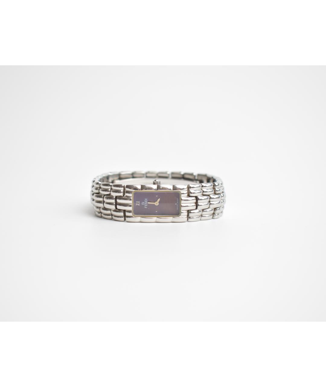 FENDI Серебряные часы, фото 7