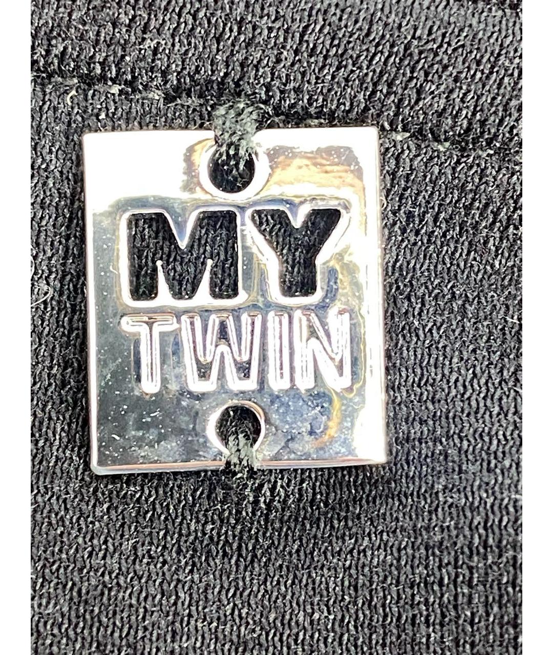 TWIN-SET Мульти хлопковая футболка, фото 6