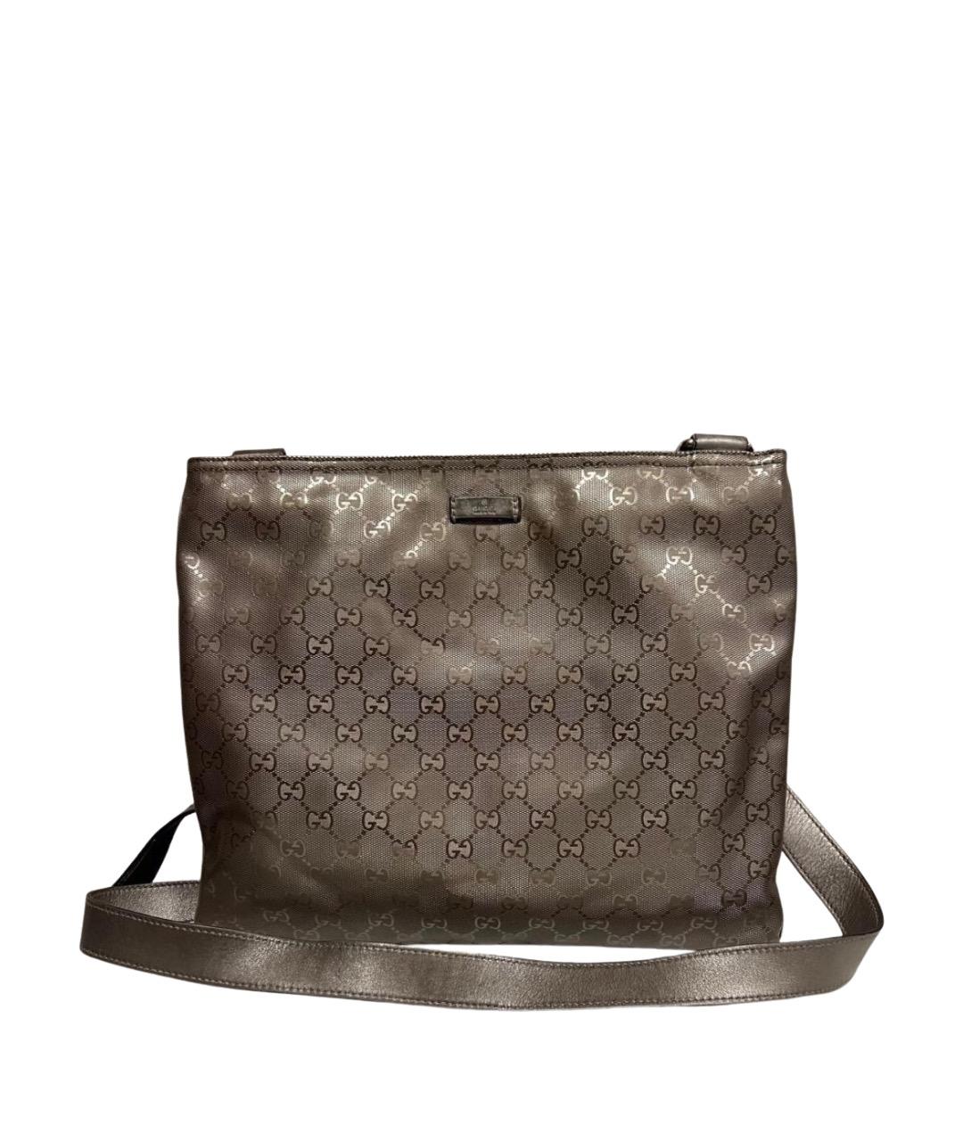 GUCCI Коричневая сумка на плечо, фото 1