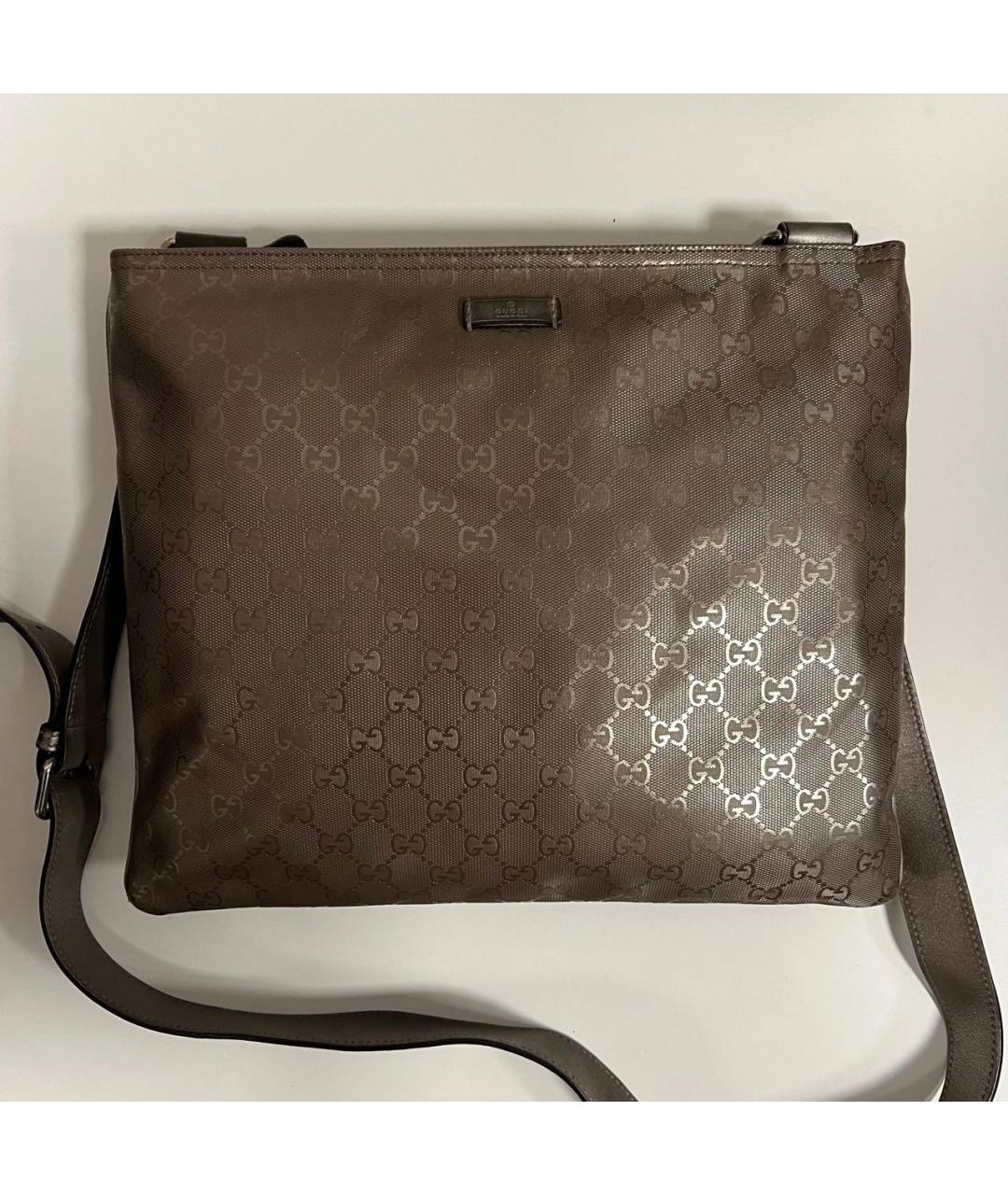 GUCCI Коричневая сумка на плечо, фото 2