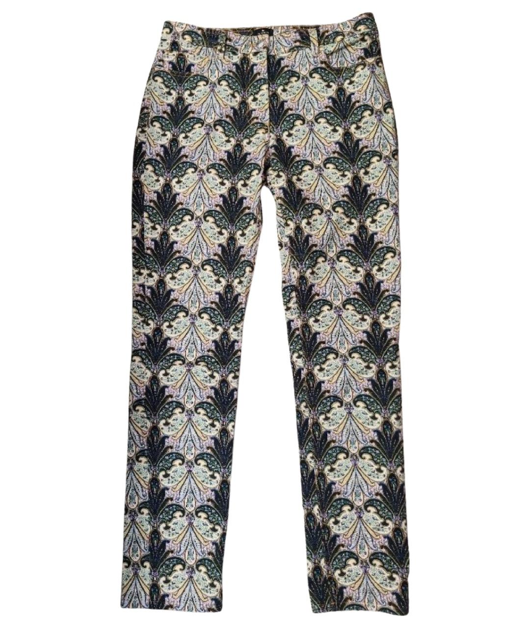ETRO Мульти хлопко-эластановые джинсы слим, фото 1