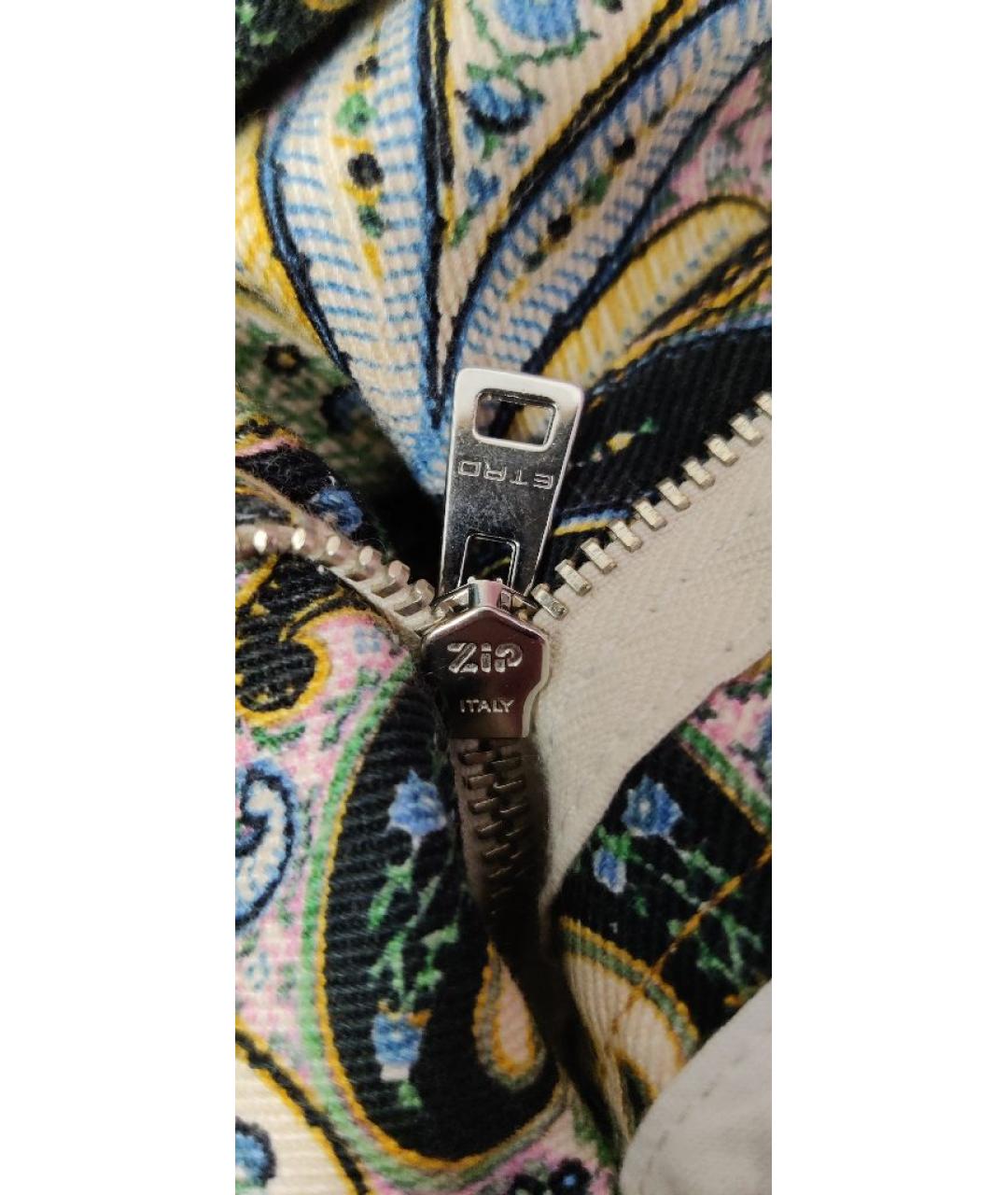 ETRO Мульти хлопко-эластановые джинсы слим, фото 9