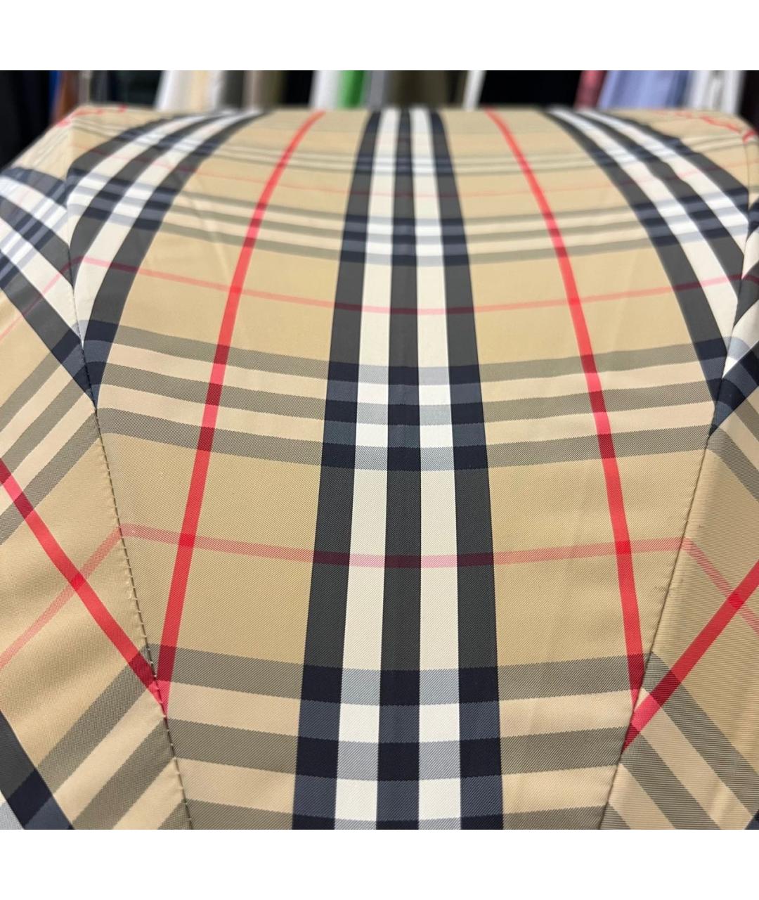 BURBERRY Бежевый зонт, фото 5