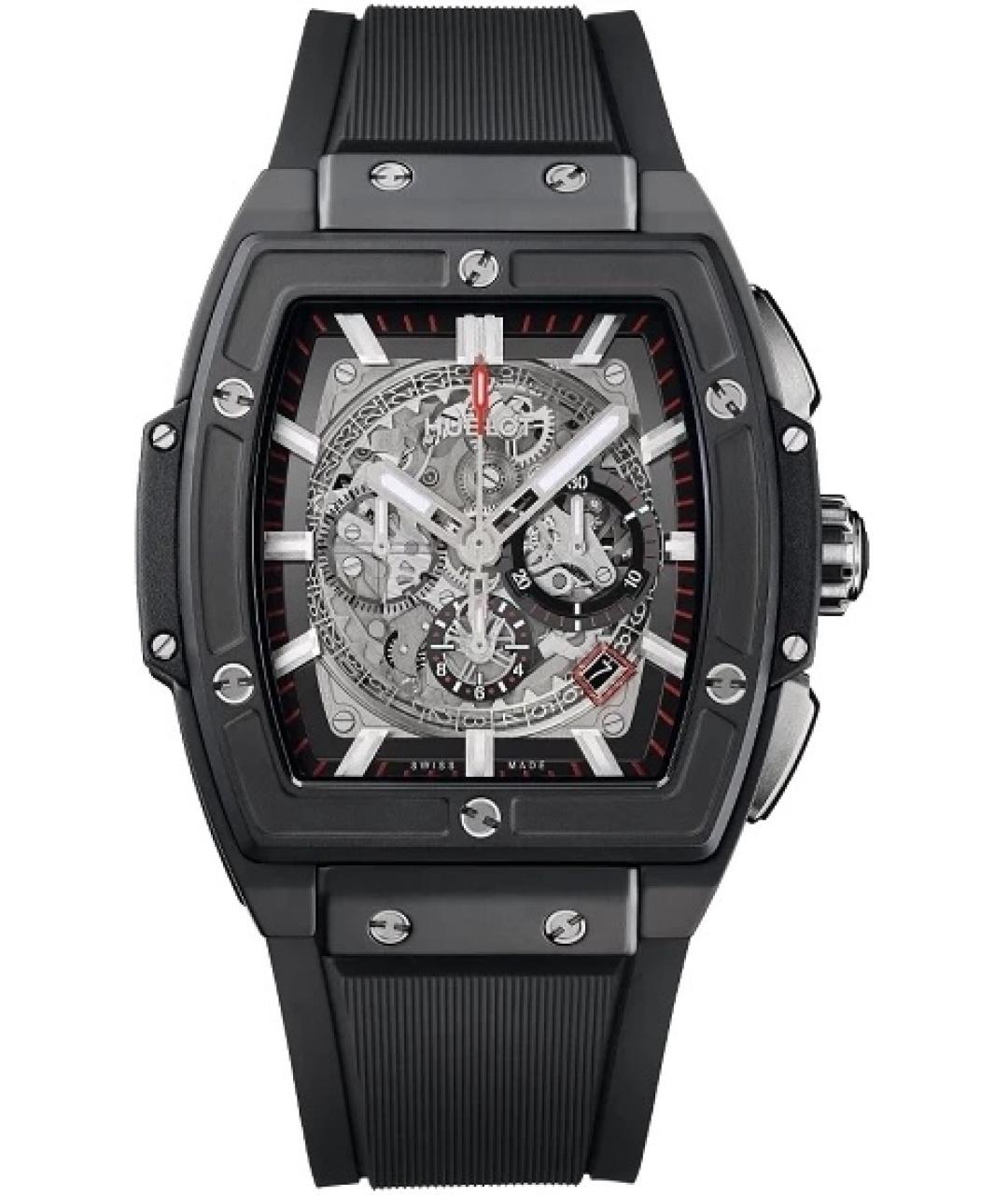 HUBLOT Черные керамические часы, фото 6