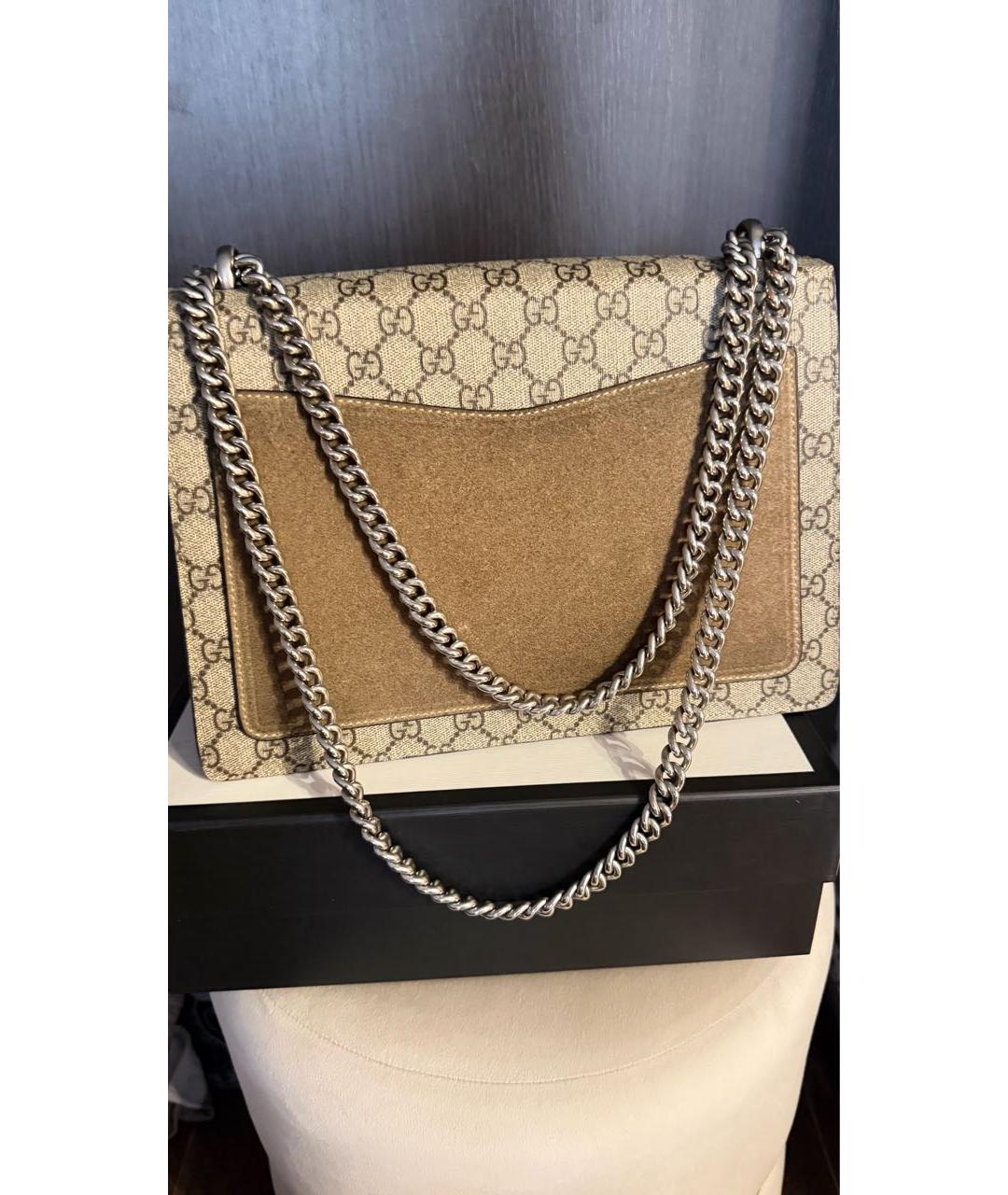 GUCCI Бежевая сумка через плечо, фото 3