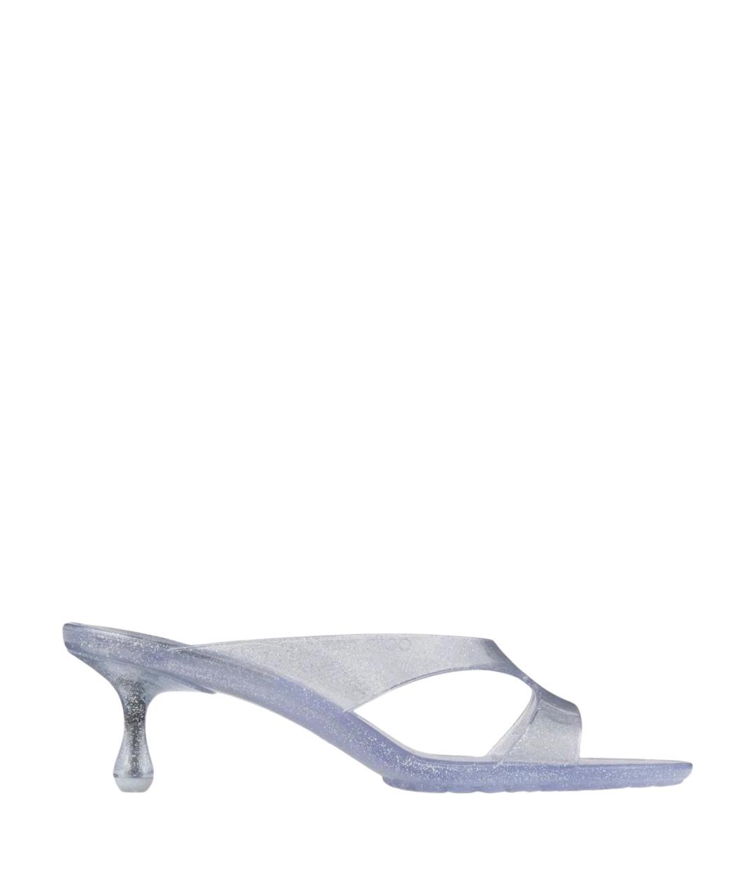 JIMMY CHOO Фиолетовые мюли, фото 1