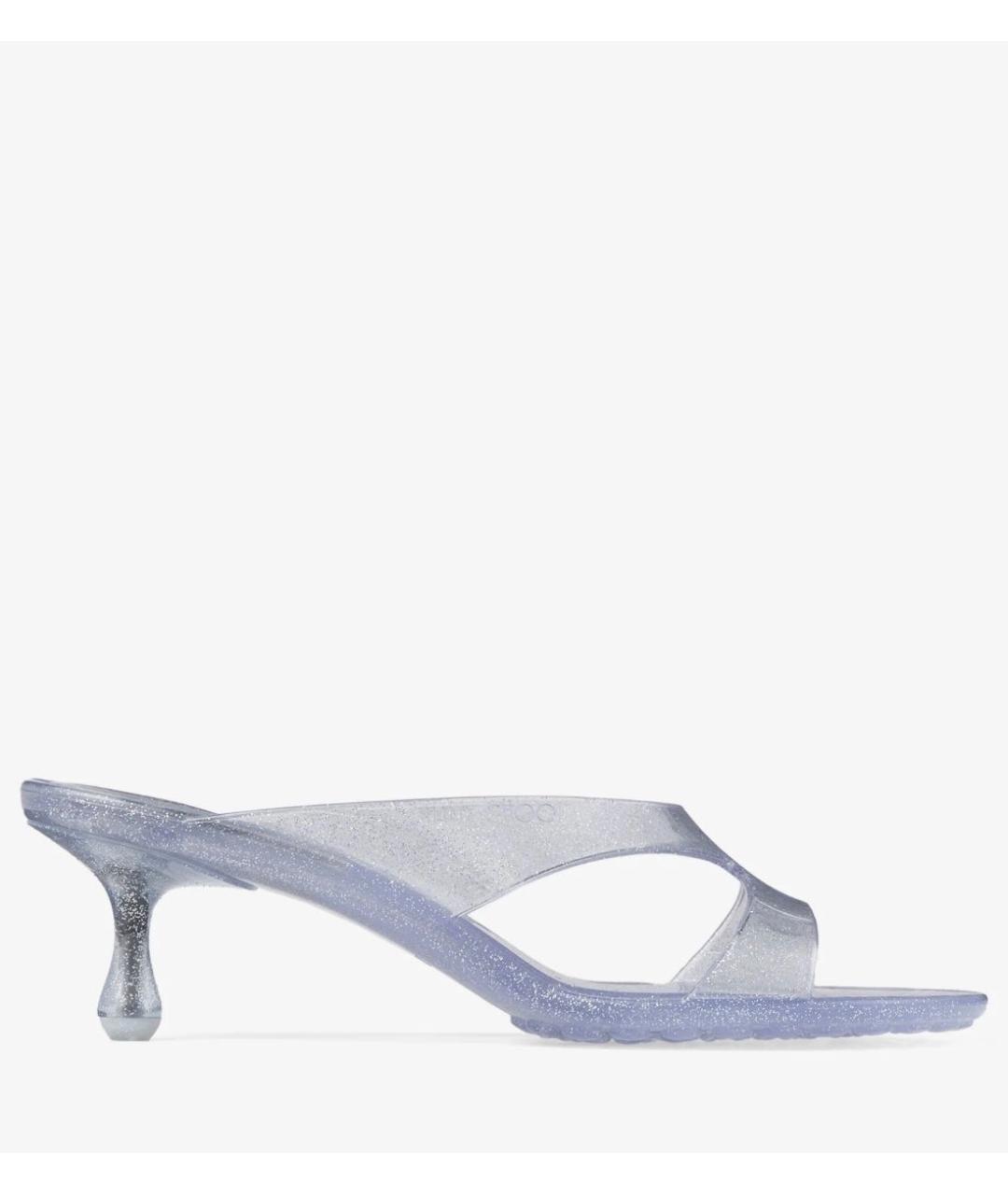 JIMMY CHOO Фиолетовые мюли, фото 9
