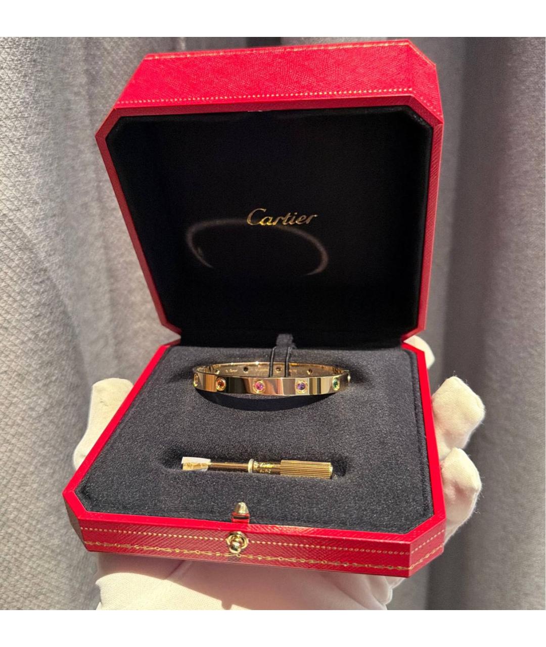 CARTIER Браслет из желтого золота, фото 3