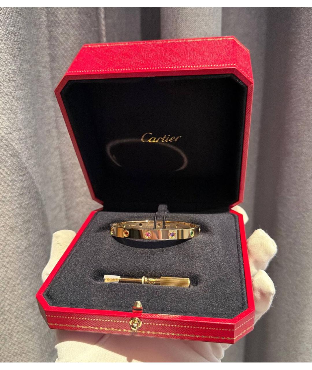 CARTIER Браслет из желтого золота, фото 5