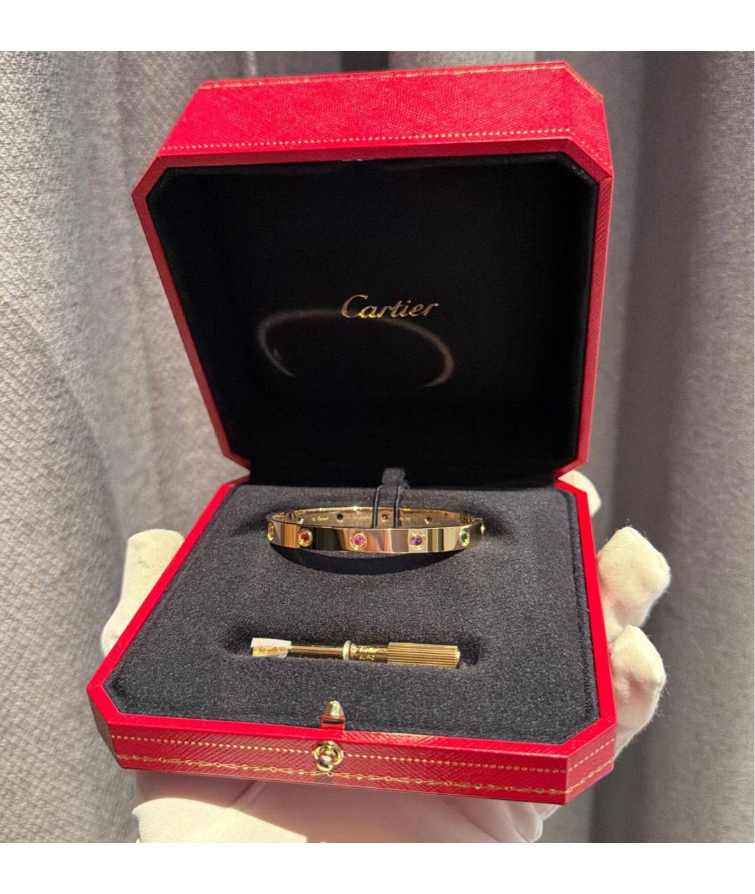 CARTIER Браслет из желтого золота, фото 2