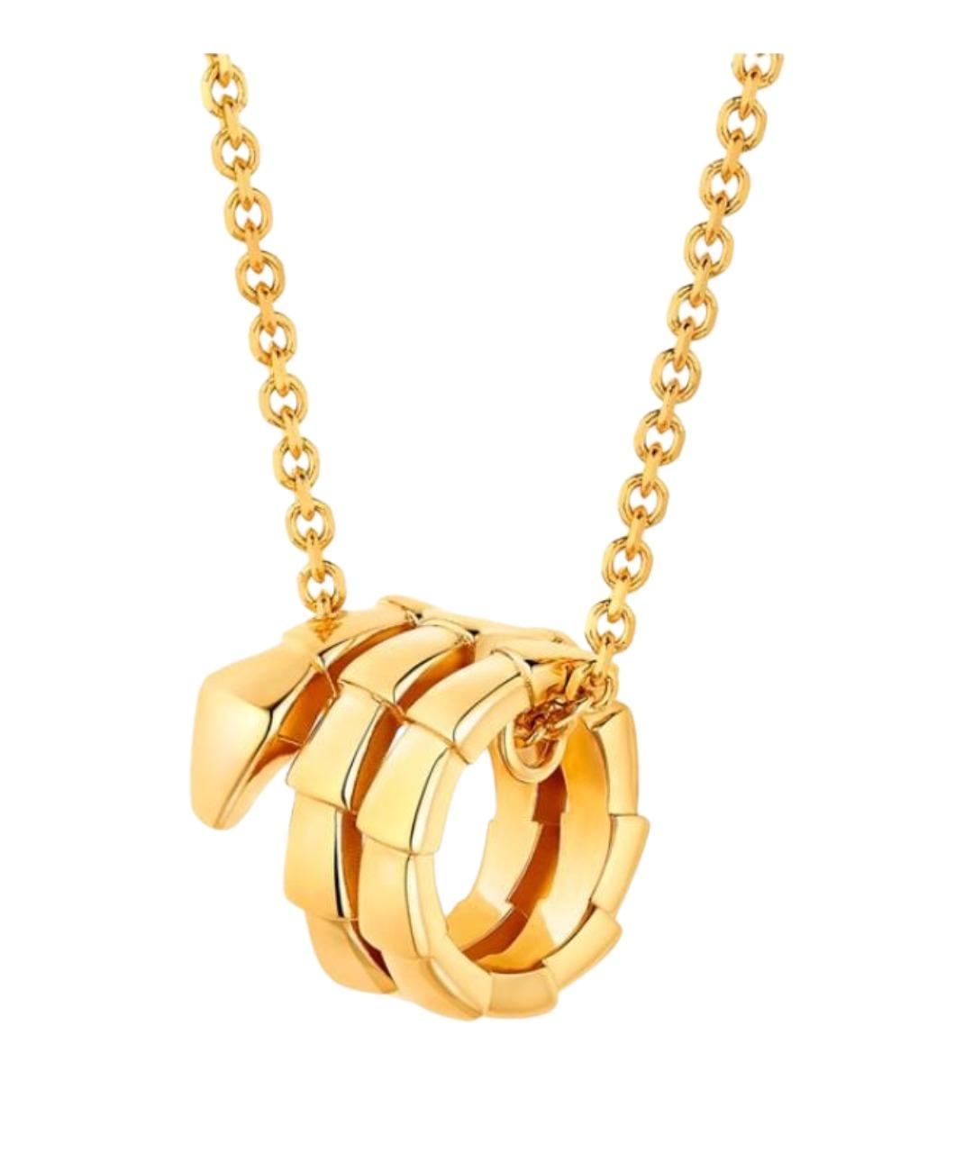 BVLGARI Золотая подвеска из желтого золота, фото 1