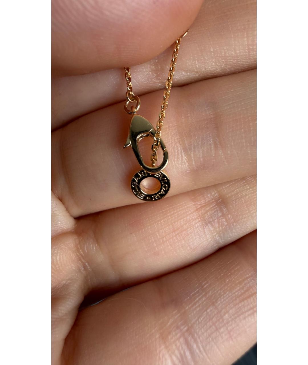 BVLGARI Золотая подвеска из желтого золота, фото 5