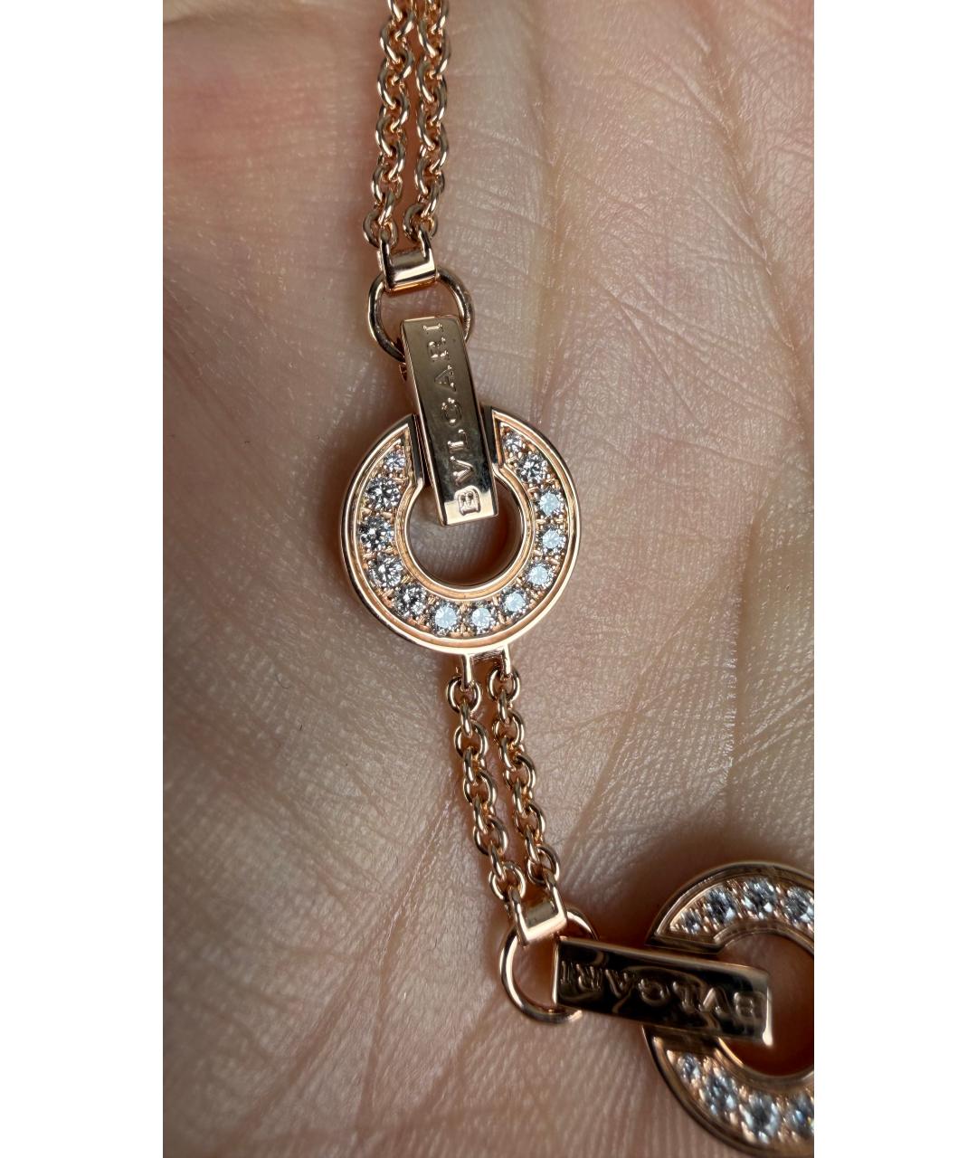 BVLGARI Золотой браслет из розового золота, фото 3
