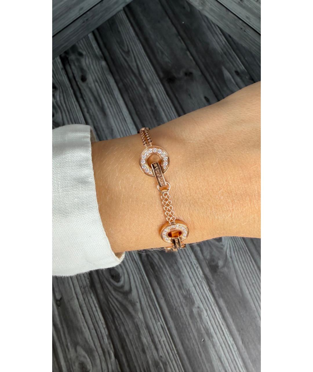 BVLGARI Золотой браслет из розового золота, фото 5