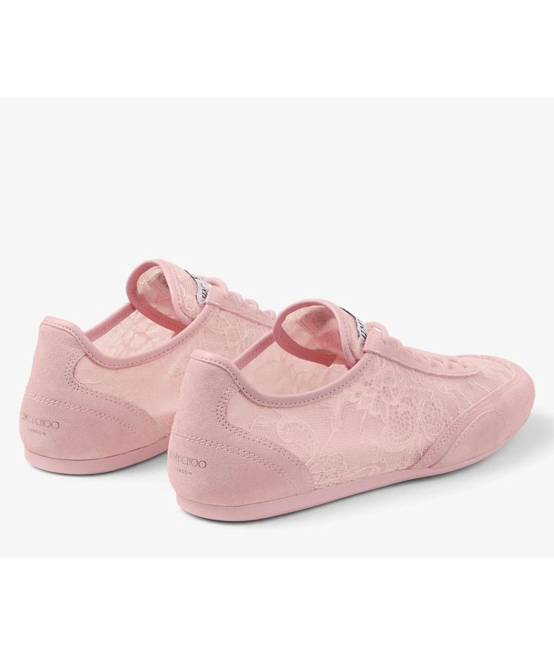 JIMMY CHOO Розовые кроссовки, фото 6