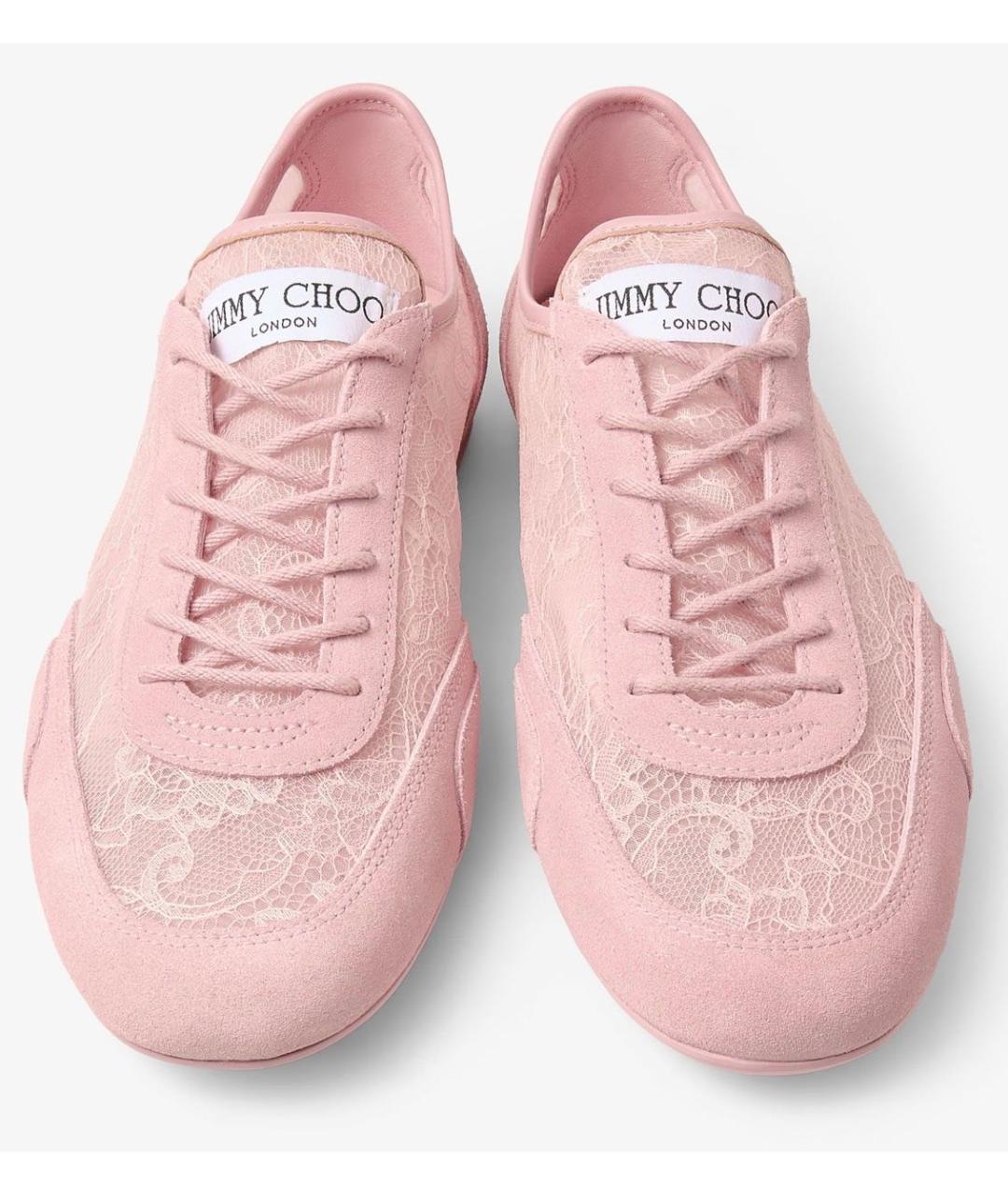 JIMMY CHOO Розовые кроссовки, фото 5