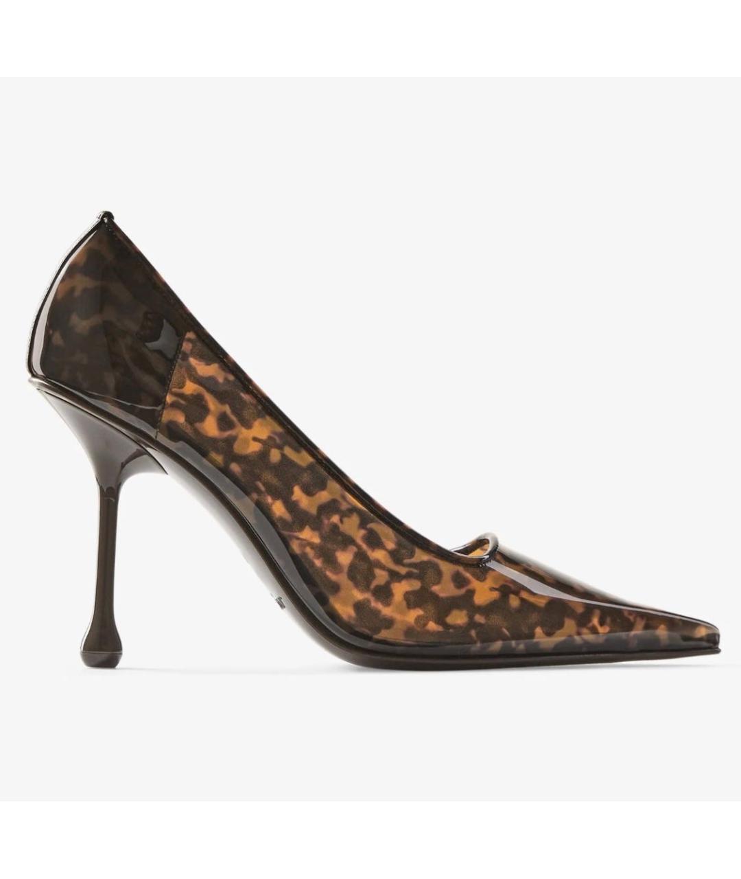 JIMMY CHOO Коричневые туфли, фото 8