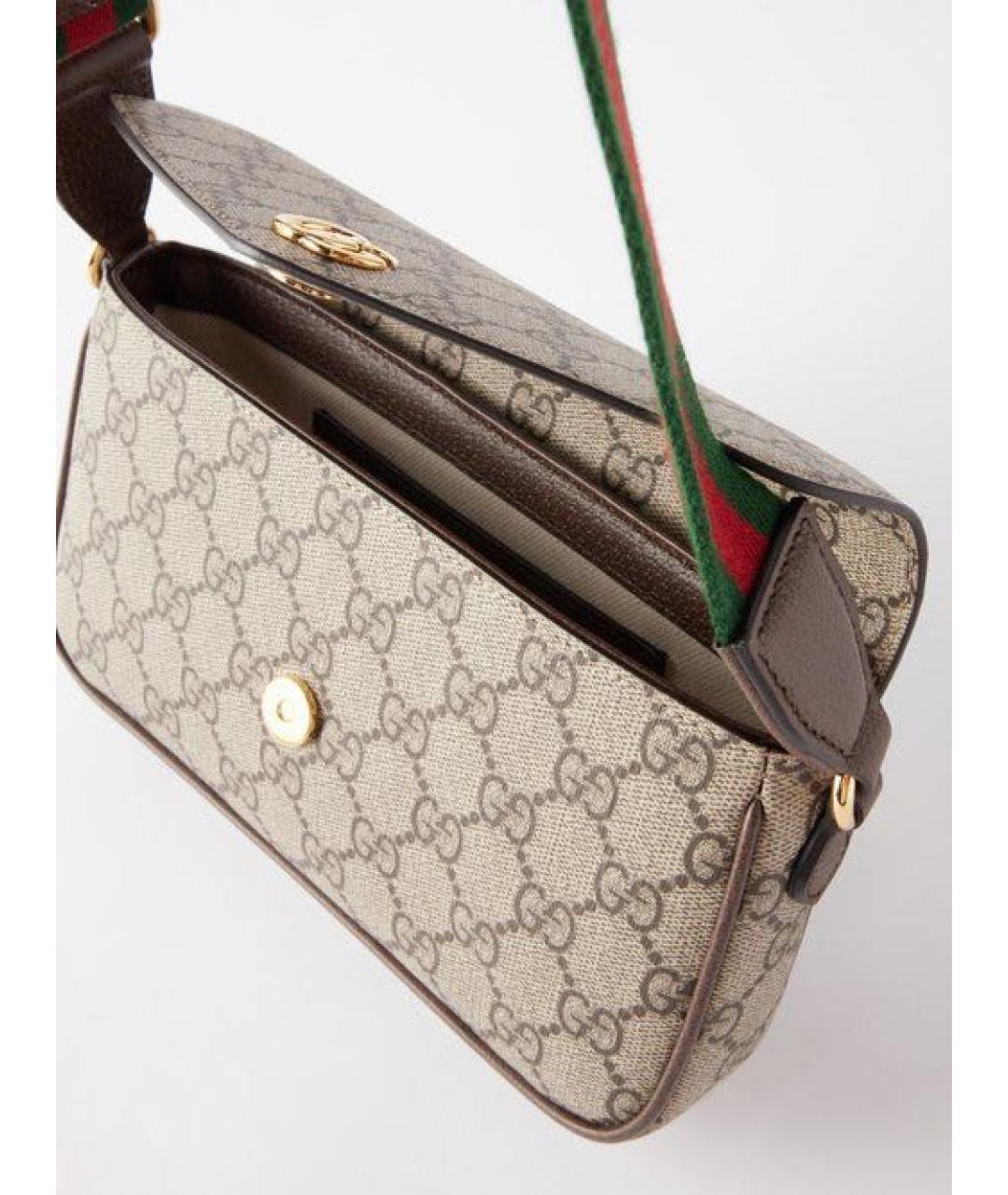 GUCCI Бежевая сумка через плечо, фото 4