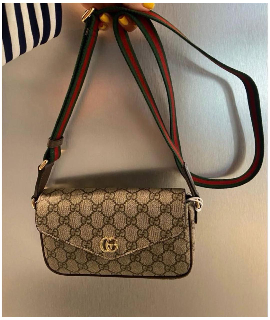 GUCCI Бежевая сумка через плечо, фото 6