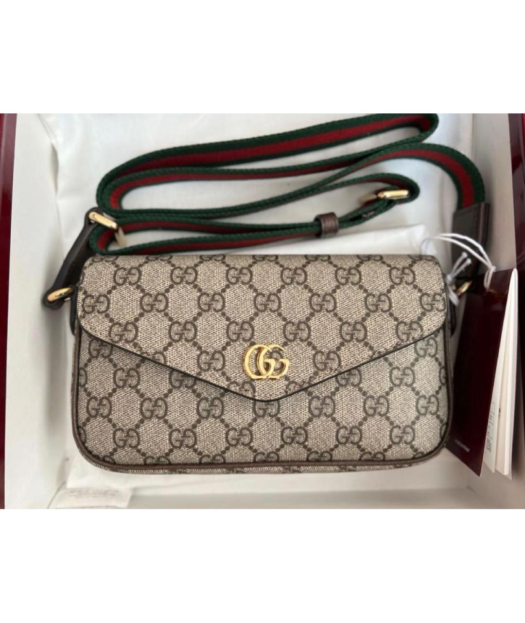GUCCI Бежевая сумка через плечо, фото 4