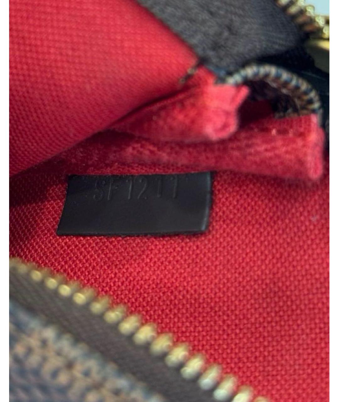 LOUIS VUITTON Коричневая сумка с короткими ручками, фото 6