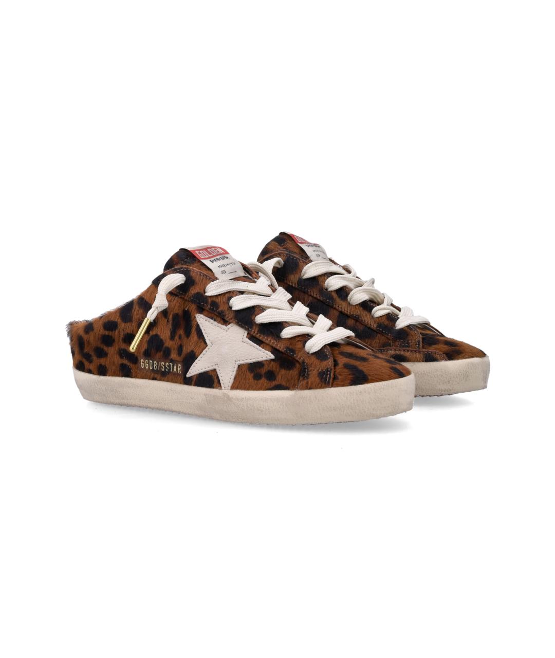 GOLDEN GOOSE Мульти кожаные сабо, фото 3