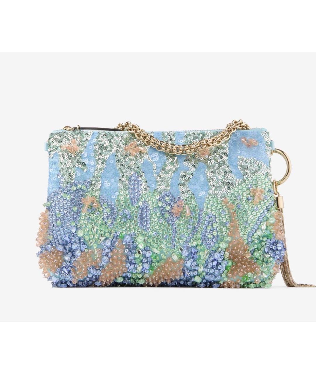 JIMMY CHOO Мульти жаккардовая сумка с короткими ручками, фото 5