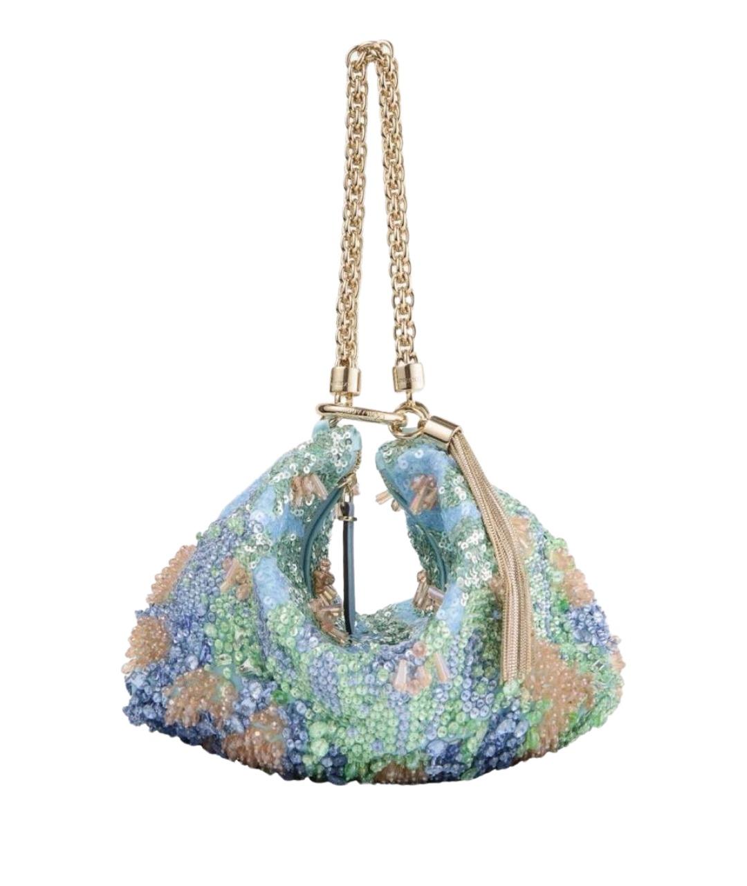 JIMMY CHOO Мульти жаккардовая сумка с короткими ручками, фото 1