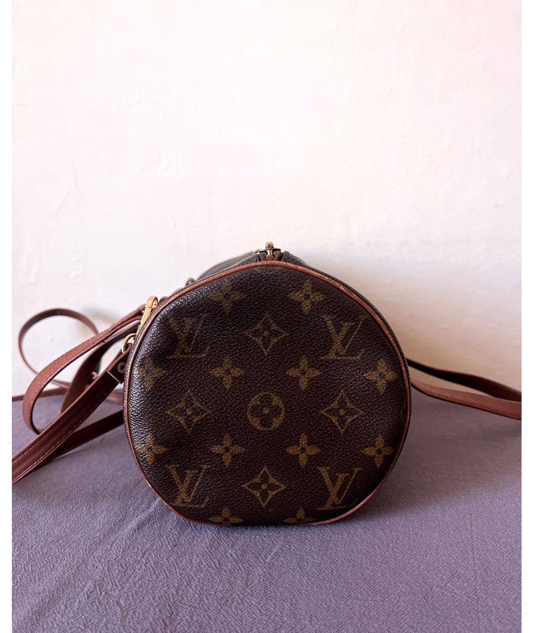LOUIS VUITTON Коричневая сумка через плечо, фото 4