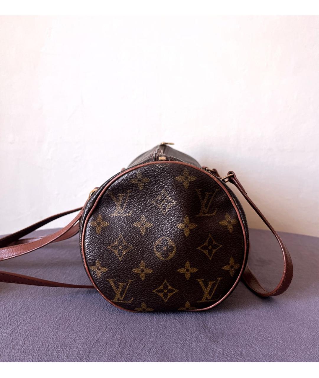 LOUIS VUITTON Коричневая сумка через плечо, фото 5