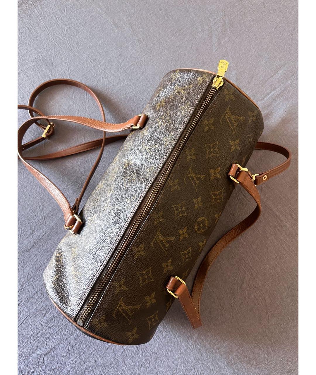 LOUIS VUITTON Коричневая сумка через плечо, фото 6