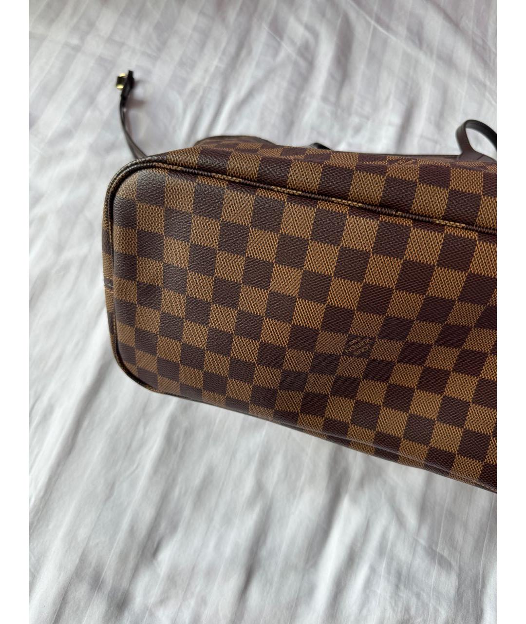 LOUIS VUITTON Коричневая сумка тоут, фото 5