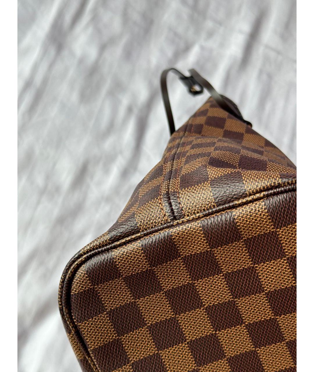LOUIS VUITTON Коричневая сумка тоут, фото 8