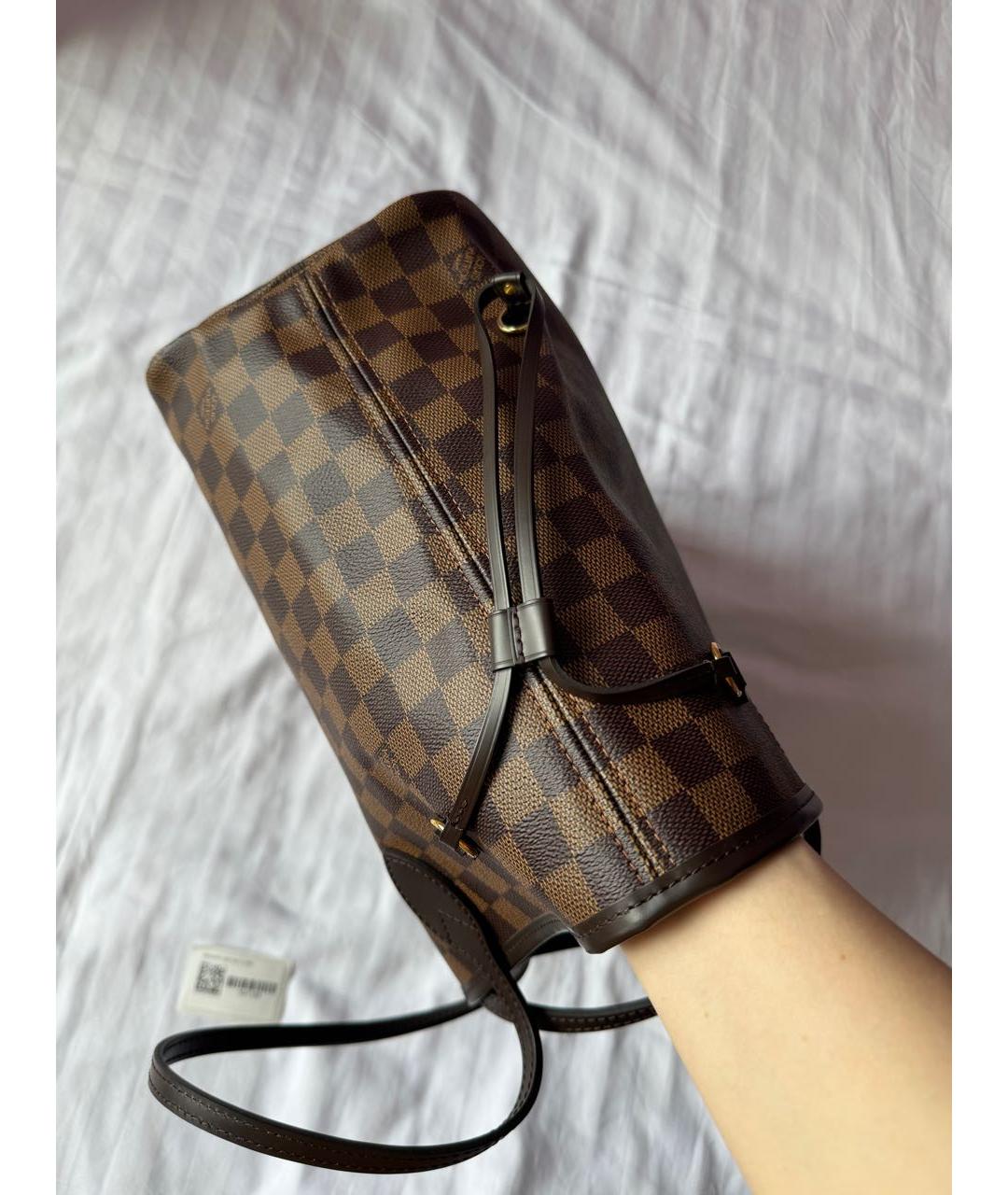 LOUIS VUITTON Коричневая сумка тоут, фото 4