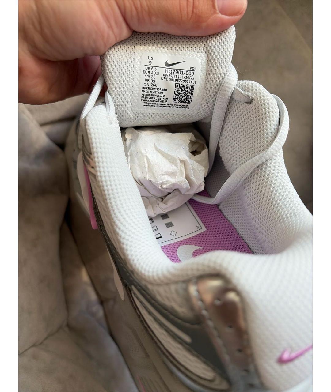 NIKE Серебряные кроссовки, фото 8