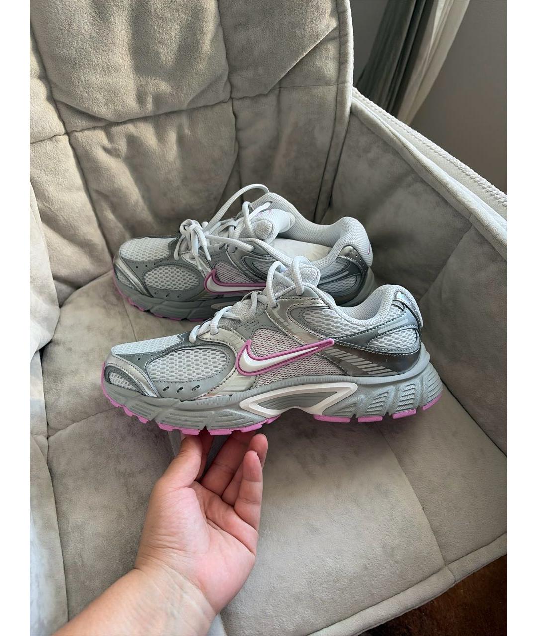 NIKE Серебряные кроссовки, фото 5