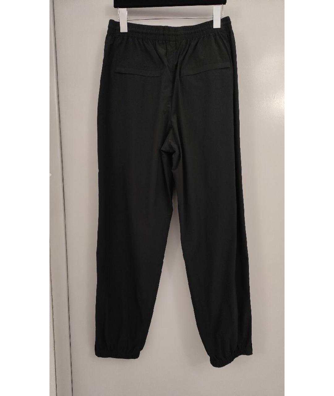 T BY ALEXANDER WANG Черные полиэстеровые спортивные брюки и шорты, фото 2