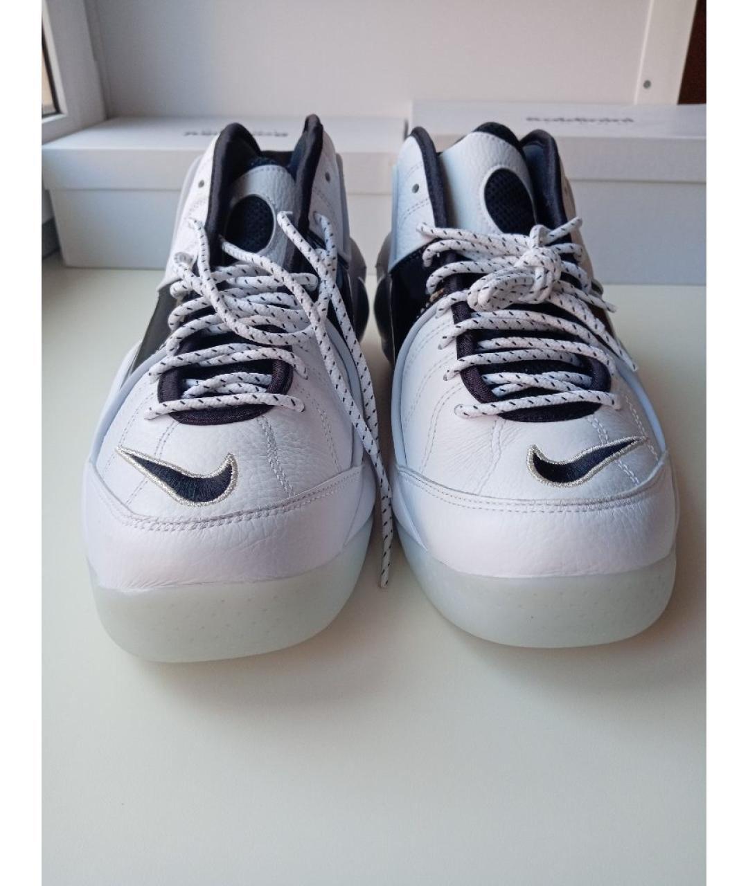 NIKE Белые низкие кроссовки / кеды, фото 2