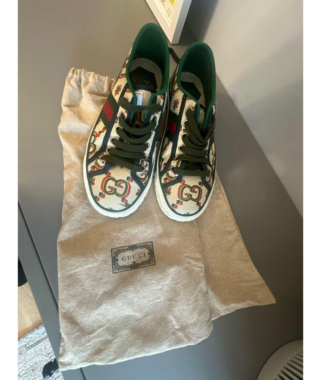 GUCCI Мульти кеды, фото 6