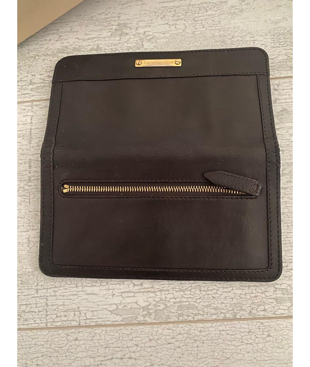 BURBERRY Коричневый кожаный кошелек, фото 3