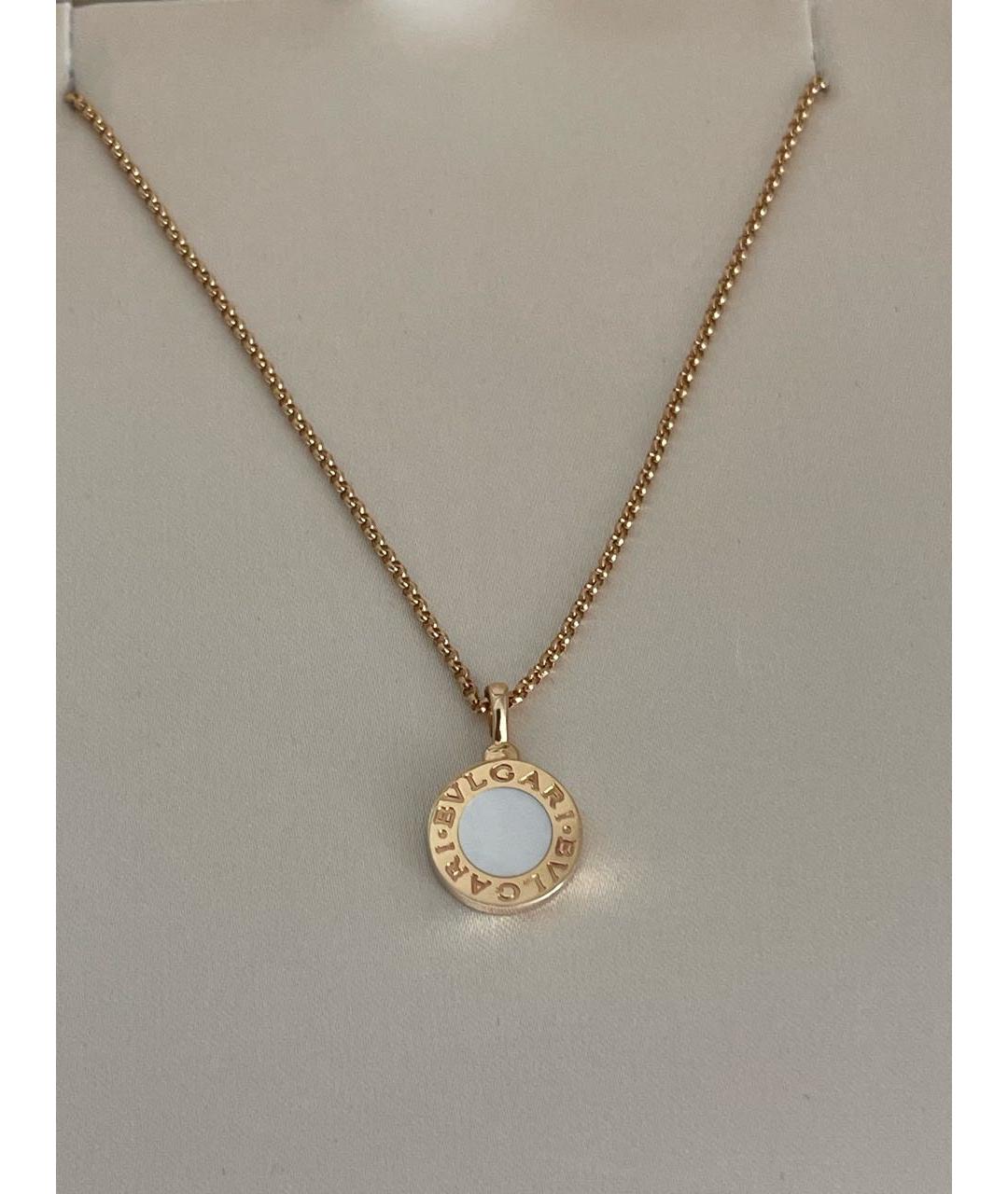 BVLGARI Золотая подвеска из розового золота, фото 7