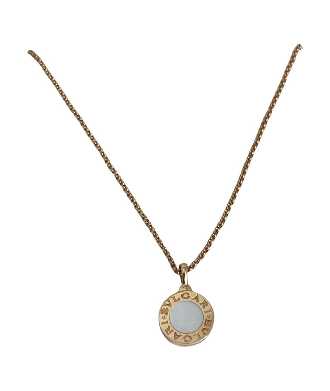 BVLGARI Золотая подвеска из розового золота, фото 1