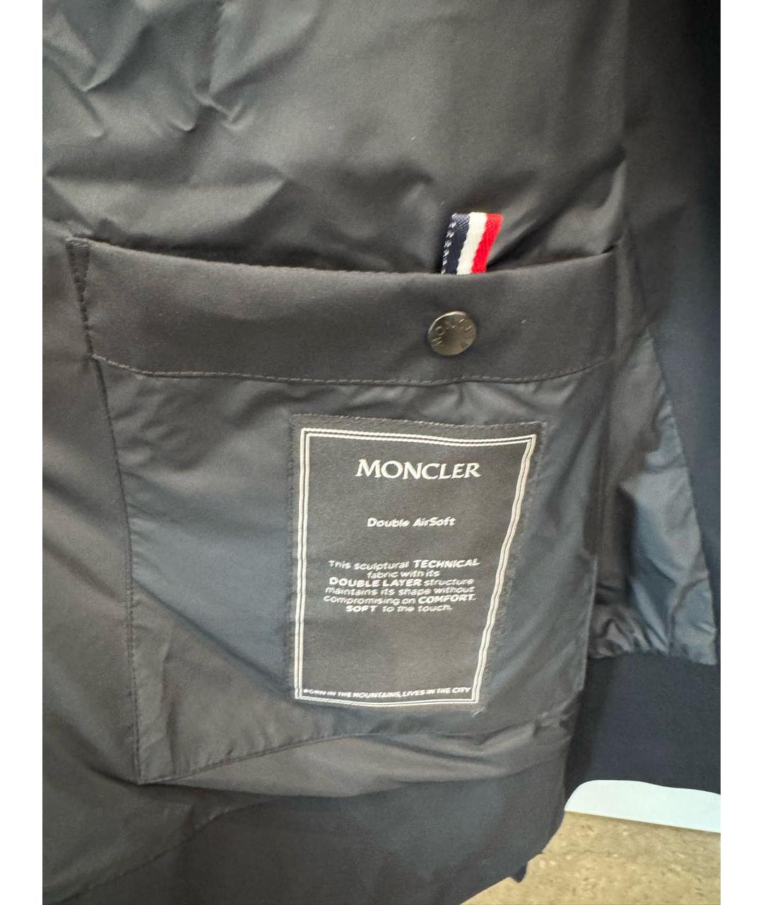 MONCLER Черная куртка, фото 8