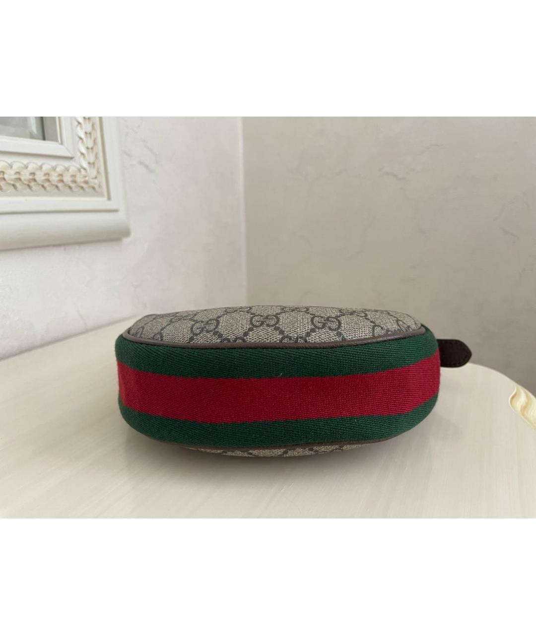 GUCCI Бежевая сумка с короткими ручками, фото 5