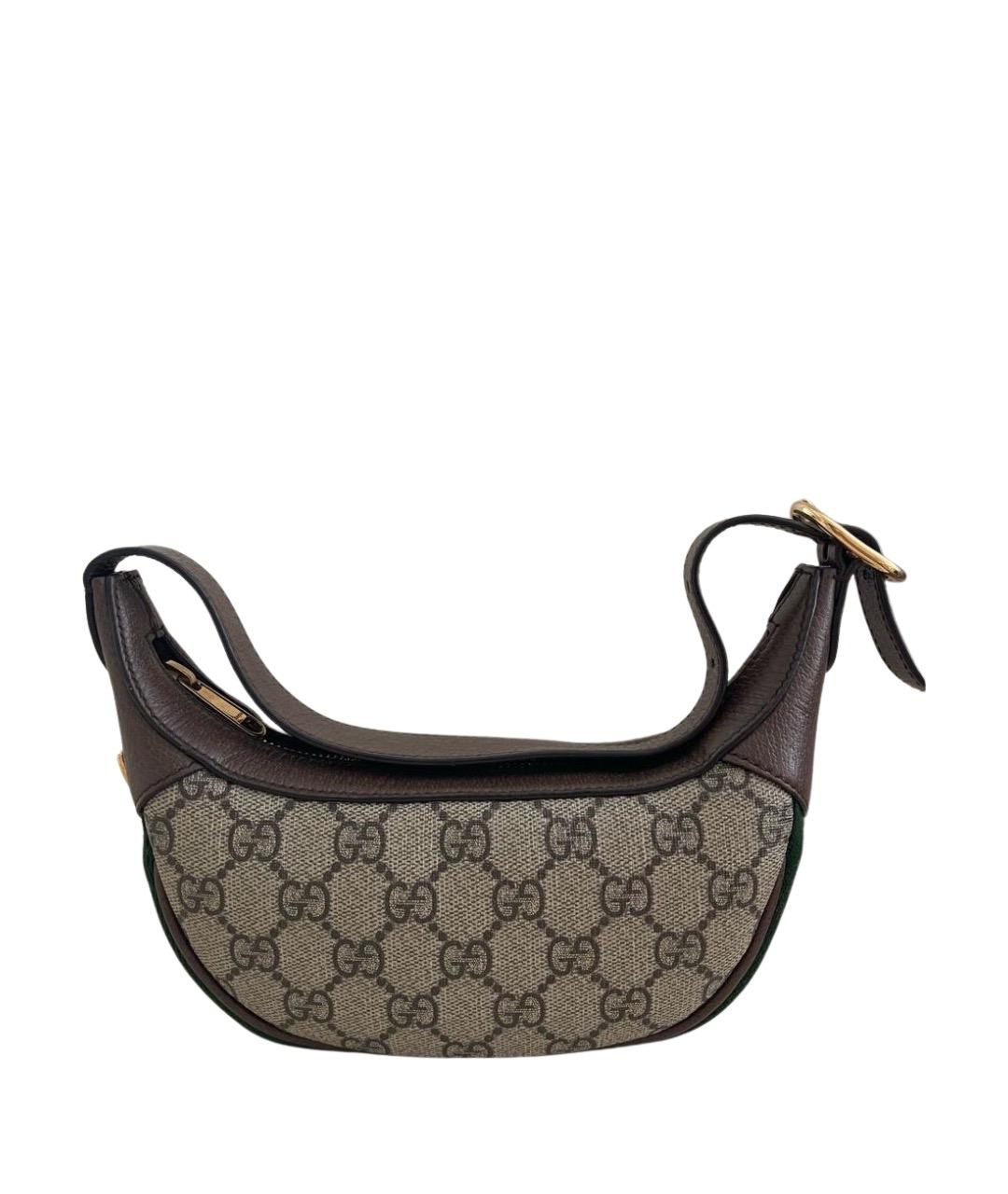 GUCCI Бежевая сумка с короткими ручками, фото 1