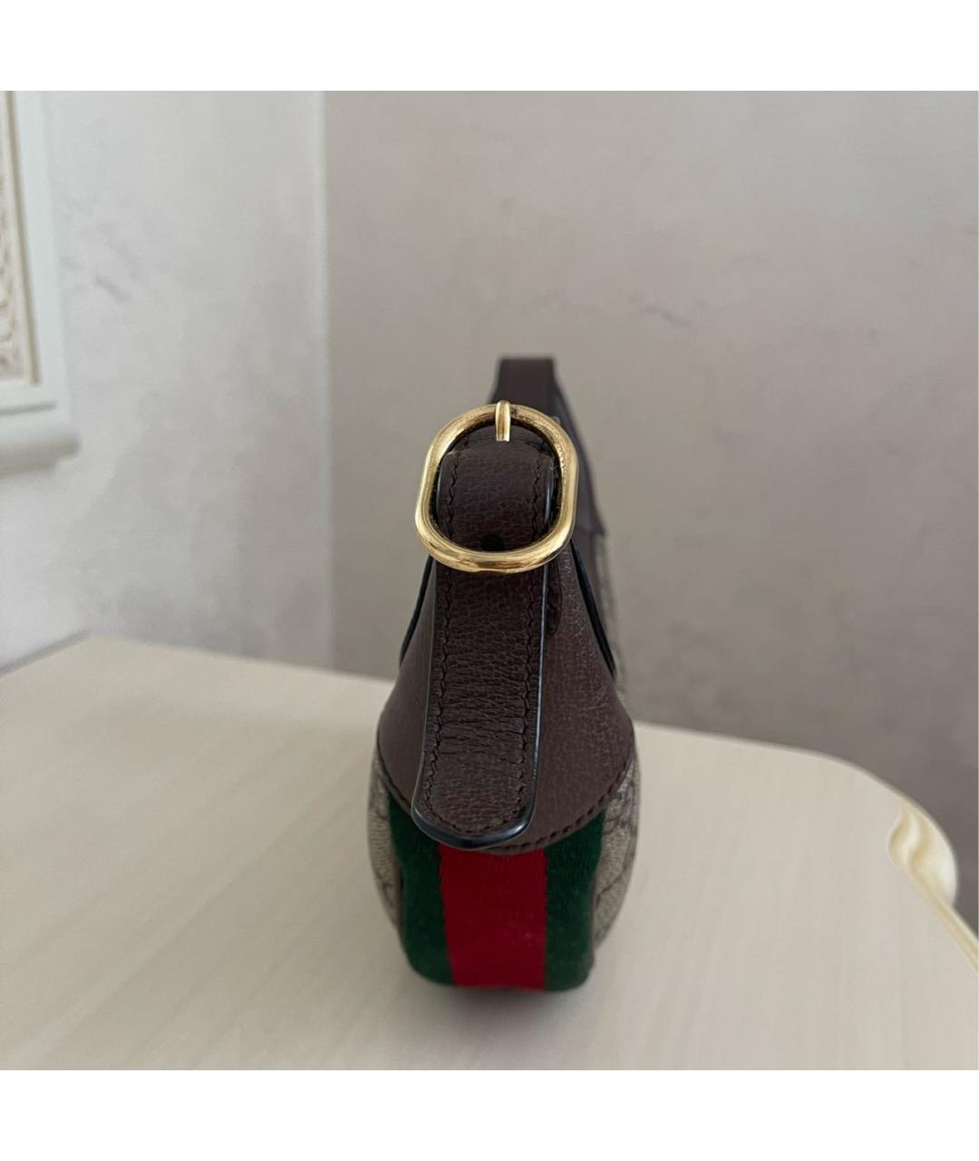 GUCCI Бежевая сумка с короткими ручками, фото 3