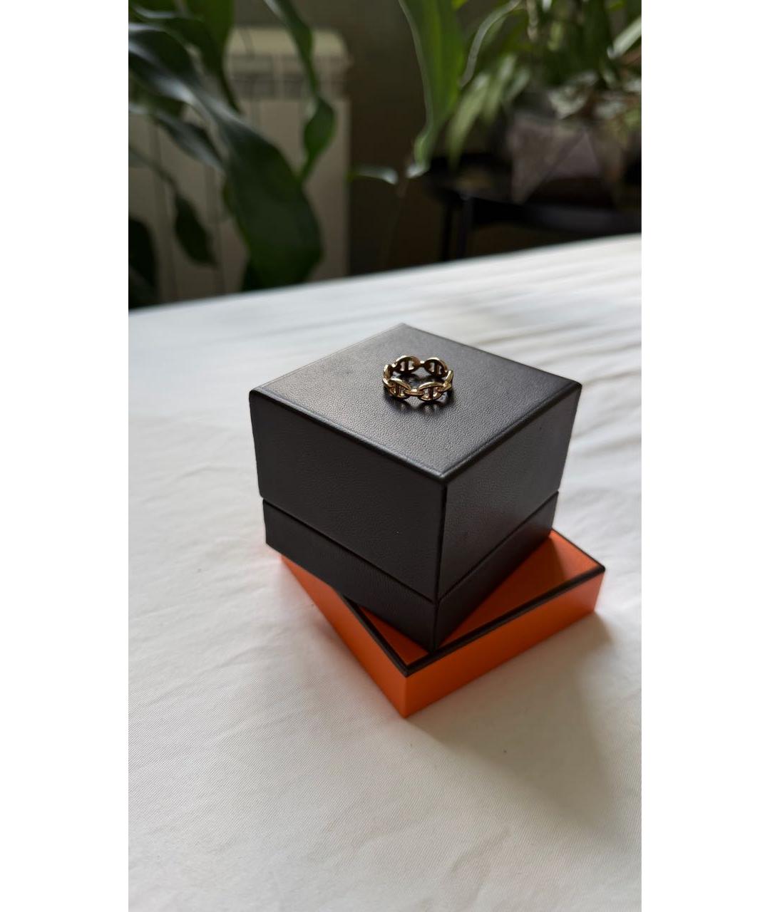 HERMES Золотое кольцо из желтого золота, фото 2